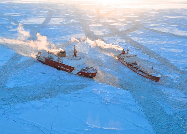 Arctic Shipping Lanes, U.S. Coast Guard photo